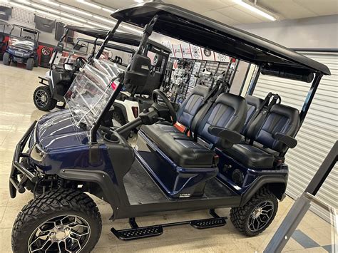 2024 Evolution D5 Maverick 110ah Lithium Mediterranean Blue — Golf Cart World