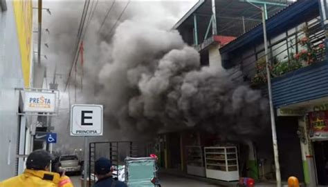 Noticias Teziutlan Informa Dantesco Incendio Consumen Instalaciones De