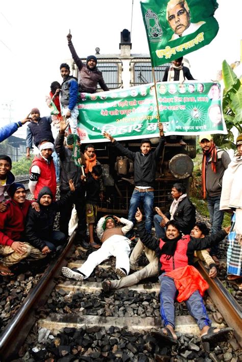 Rjds Rail Roko Protest Against Caa Nrc