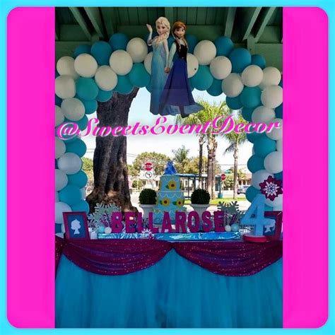 Pin on Frozen Theme Decor by Sweets Event Decor