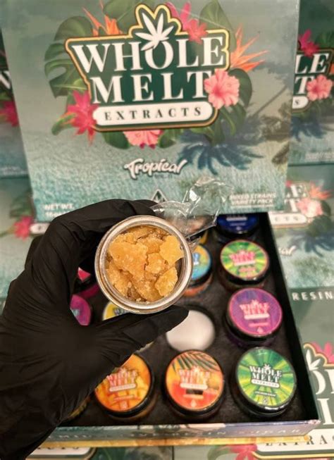 Whole Melt Extracts Live Resin Sugar Badder 1 Oz Baller Jar