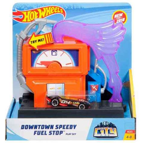 Hot Wheels City Benzinkút pálya Mattel vásárlás a Játékshopban