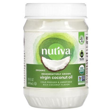 Nutiva Organic Regeneratively Grown Virgin Coconut Oil Fl Oz