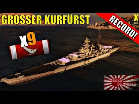 Grosser Kurf Rst Kills K Damage World Of Warships Gameplays