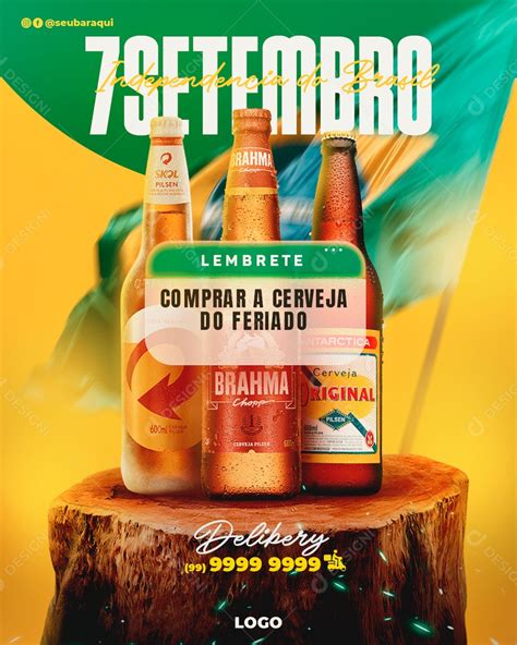 Lembrete Comprar A Cerveja Brahma Skol E Original Distribuidora Social