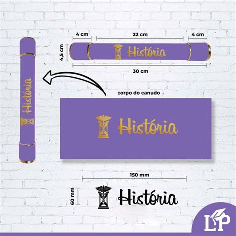 Canudo De Formatura Personalizado Hist Ria Lpformaturas Canecas