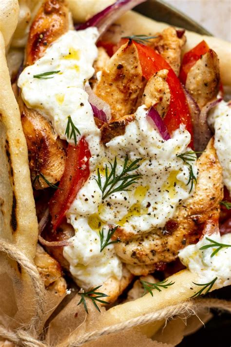 Greek Chicken Gyros — Damn, Spicy!