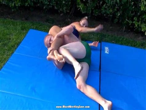 Watch 1005 Mixed Wrestling Femdom Babe Porn Spankbang