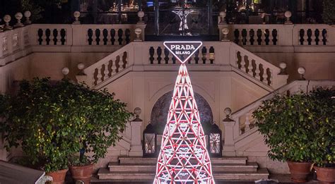 A Prada Christmas Tree At Hotel De Russie Sandras Closet