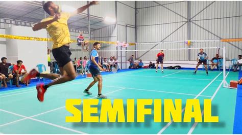 ANEESH SHYAM VS SARANG TEJAS OPEN INVITATIONAL BADMINTON