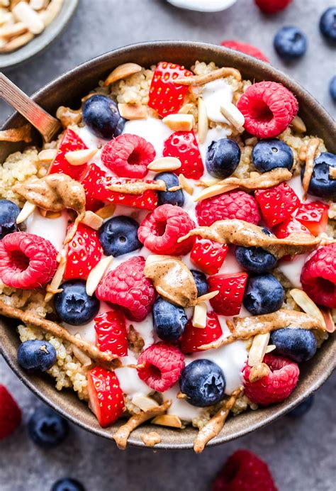 Berry Quinoa Breakfast Bowls Recipe Runner