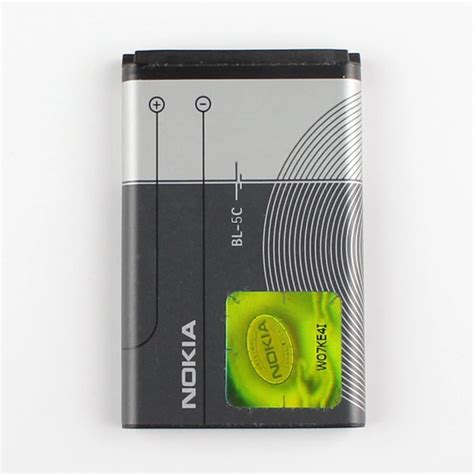 Original Nokia BL 5C phone battery for Nokia C2 01 C2 02 C2 03 C2 06 X2 ...