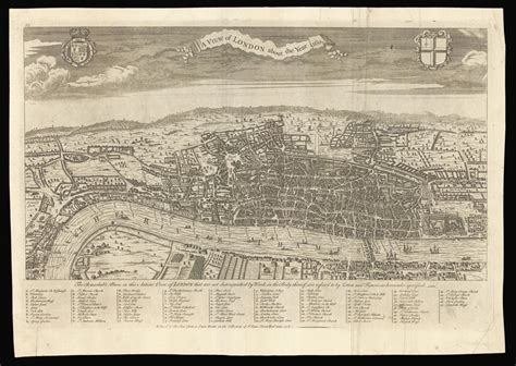 A Reduction Of The Sixteenth Century Agas Map Of London Bada