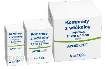 Apteo Care Kompresy Z W Kniny Nieja Owe X Cm Warstwowe