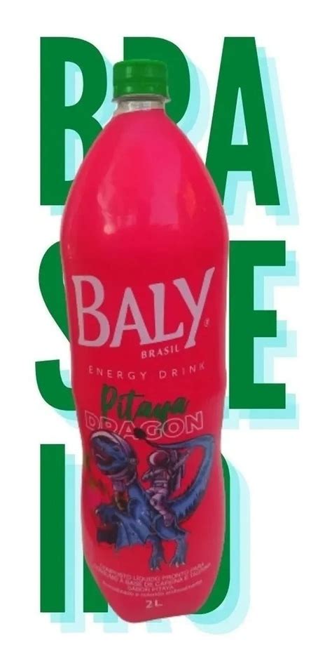 Energ Tico Pitaya Baly Garrafa Pet Litros Energy Drink Mercadolivre