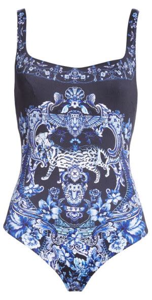 Camilla Delft Dynasty D Cup Underwire One Piece Swimsuit At Nordstrom