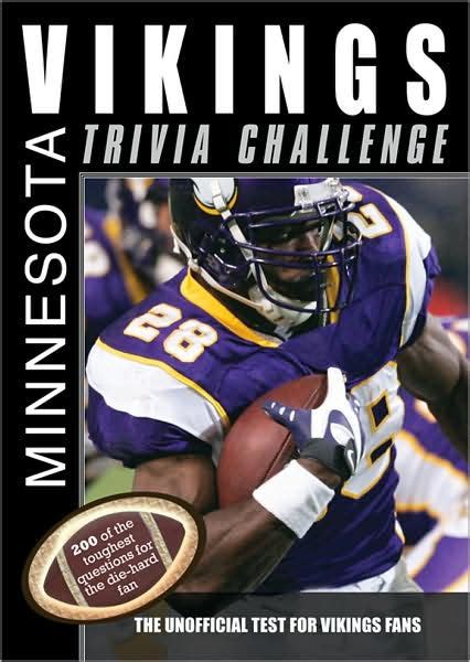 Minnesota Vikings Trivia Challenge by Sourcebooks, Paperback | Barnes ...