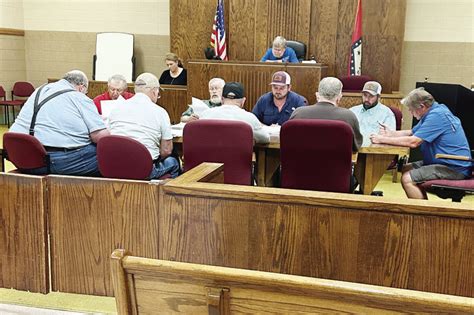 Replacement Of Bridges Main Topic At Clay County Quorum Court Meeting