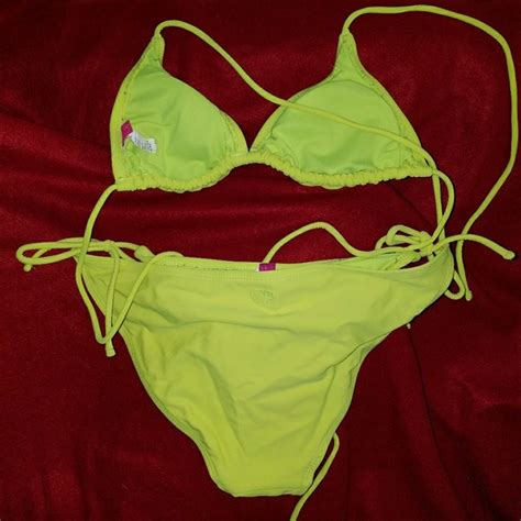 OP Swim Jack U Neon Yellow Bikini Poshmark