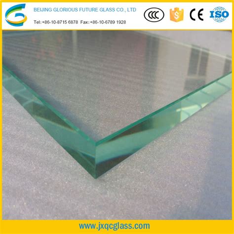 Manufacturer 15mm Super Large Low Iron Tempered Safety Glass China Super Large Safety Glass