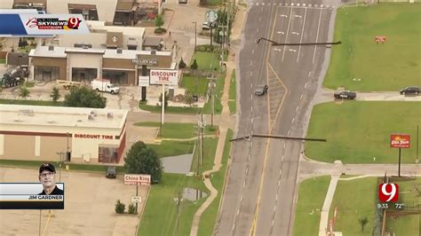 Watch Bob Mills Skynews Flies Over Downed Power Lines Across Nw