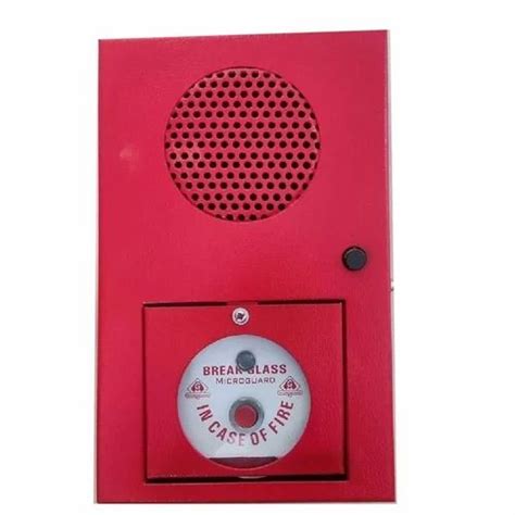 Agni Mild Steel Fire Alarm Hooter Hp At Rs In Ghaziabad Id