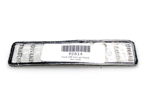 Fuck Off Patch Naughty Patches Thecheapplace