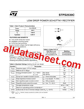 Stps Cg Tr Datasheet Pdf Stmicroelectronics