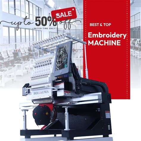 10 Years Motor Warranty Holiauma Sequin Embroidery Machine Machine