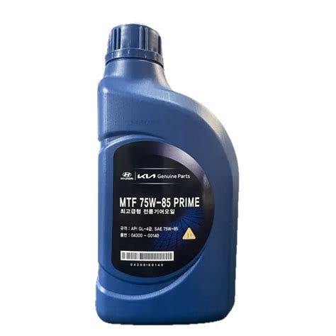 HYUNDAI/KIA 04300-00140 MTF PRIME 75W-85 1л Трансмиссионное масло ...