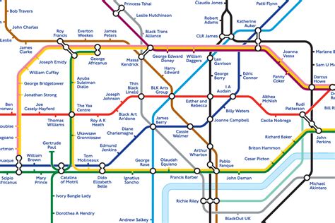 La Metro Di Londra Ricorda La Comunit Nera Nel Black History Month