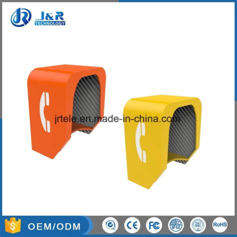 Heavy Duty Acoustic Hood Explosion Proof Telephone Booth With Built In