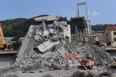 Report Experts Knew Genoa Bridge Had Weakened Percent The