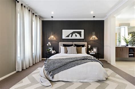 19 Stylish Bedroom Designs Will Black Wall That Exudes Elegance ...