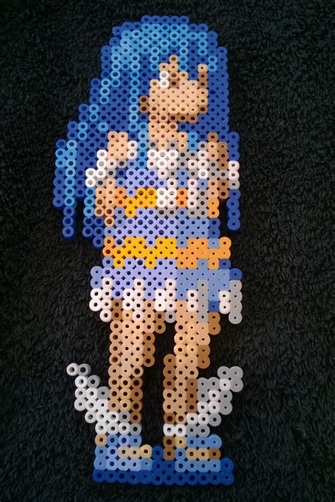 Wendy Marvell Fairy Tail Perler Beads By Aesynnezephyrstorm On Deviantart