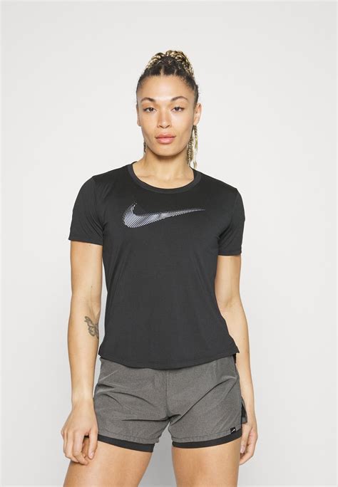 Nike Performance Sport T Shirt Black Cool Grey Schwarz Zalando De