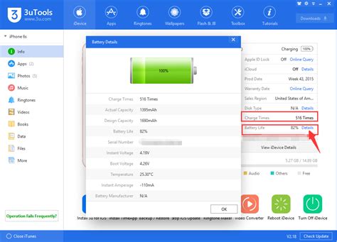 How To Get IPhone IPad Battery Data Easily 3uTools