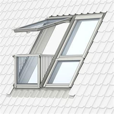 Velux Cabrio Single Balcony Gdl Sd L Pk X Cm Inc Flashing To