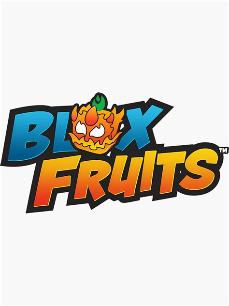 "Blox Fruits Merch Blox Fruits Logo" Sticker for Sale by JohnRPhelps1 ...