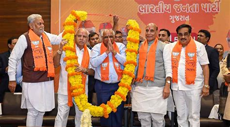 Bhupendra Patel To Be Sworn In As Gujarat Cm Today Modi Shah To Attend Gandhinagar News