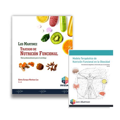 Kit De Libros Nutrici N Funcional De Leo Mart Nez Eda Edici N