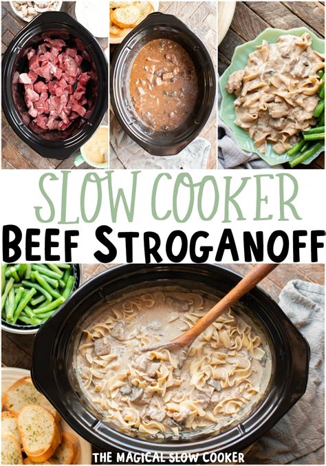 Slow Cooker Beef Stroganoff Artofit