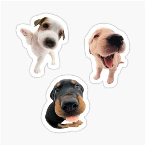 Dogs Sticker For Sale By Bua Cute Stickers Cat Stickers Dog Stickers