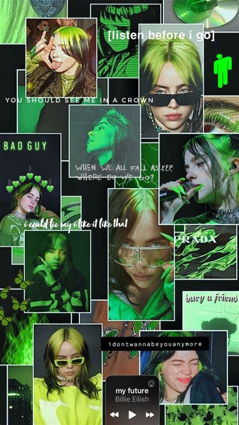 Billie Eilish S Wallpaper Collage An Immersive Guide By Do You