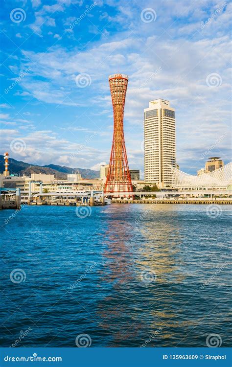 Beautiful Cityscape with Architecture Building and Kobe Tower City Skyline Editorial Stock Image ...