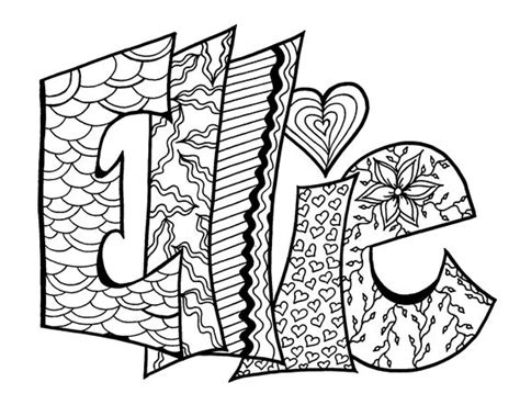 Make Your Own Coloring Pages With Words Printable