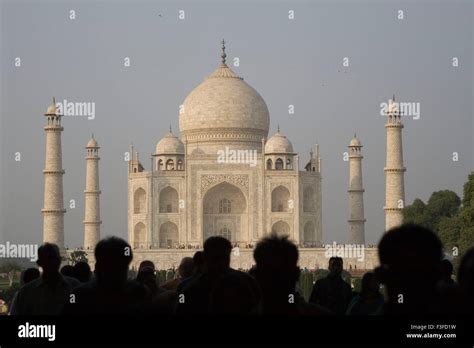 Taj Mahal Constructed By Emperor Shah Jahan Agra Uttar Pradesh