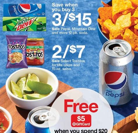 Pepsi Soda Target Deals