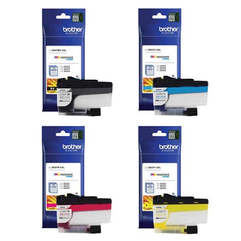 Brother Lc Original Ink Cartridge Combo Extra High Yield Bk C M Y