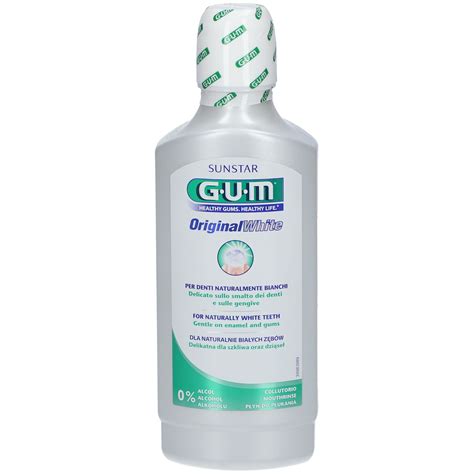 GUM Original White Collutorio 500 Ml Redcare